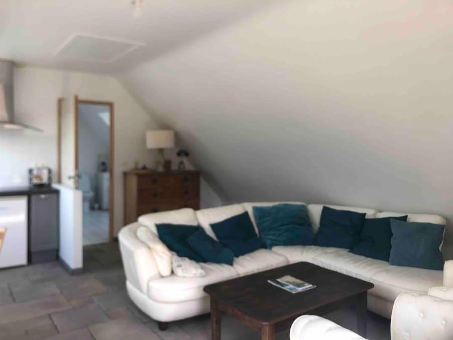 Terrasse, Campagne Et Mer Apartment Troguery Екстериор снимка